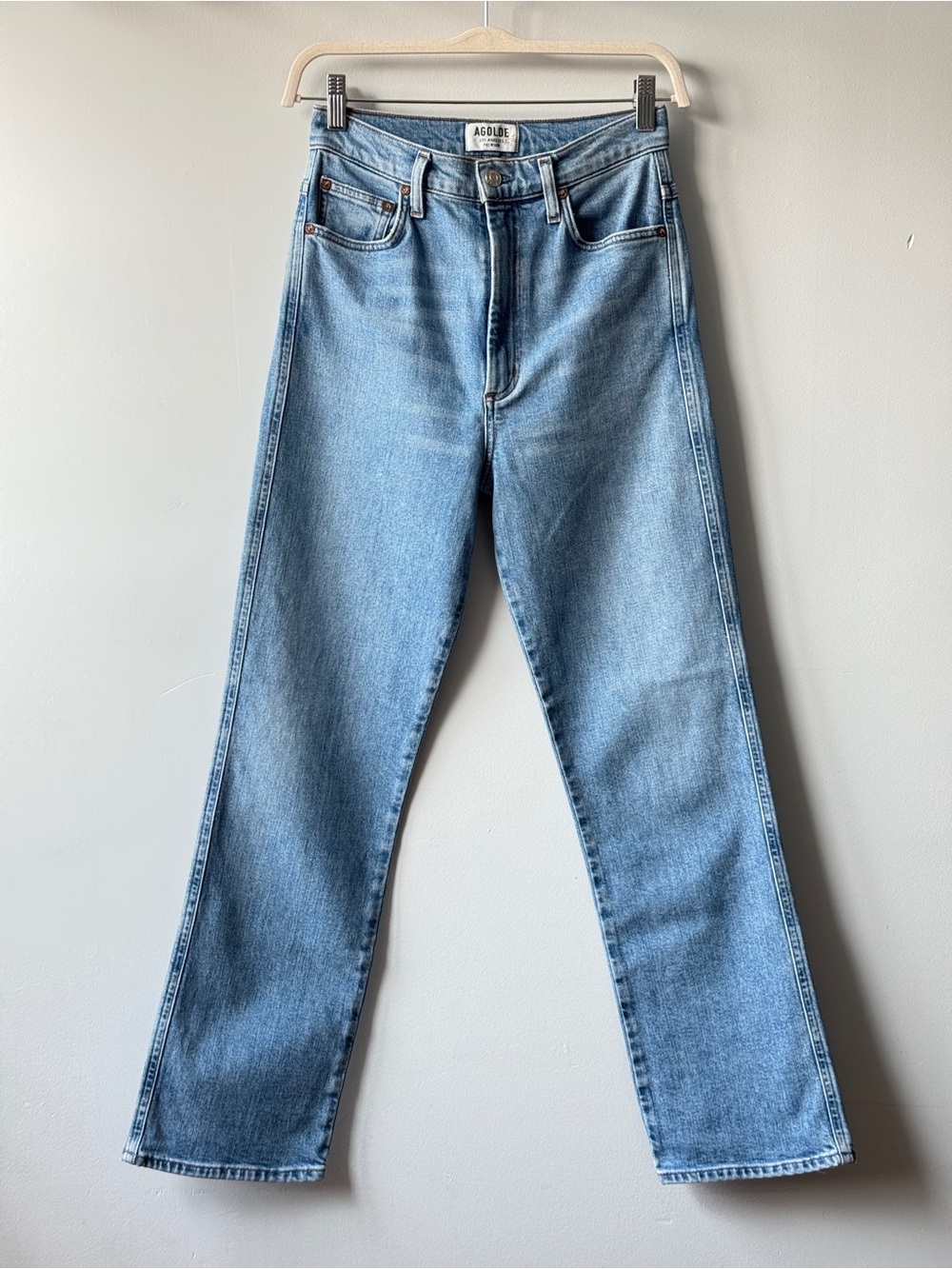 AGOLDE Pinch Waist High Rise Straight Jeans Size 26 - Premium